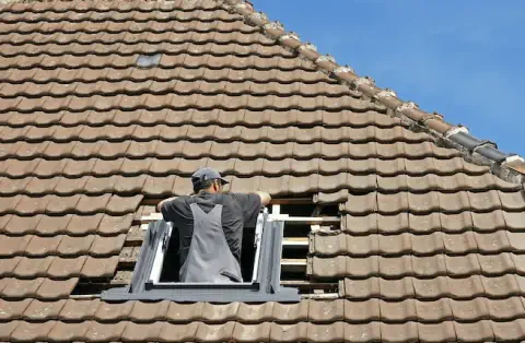 Pose de velux - Les Sièges